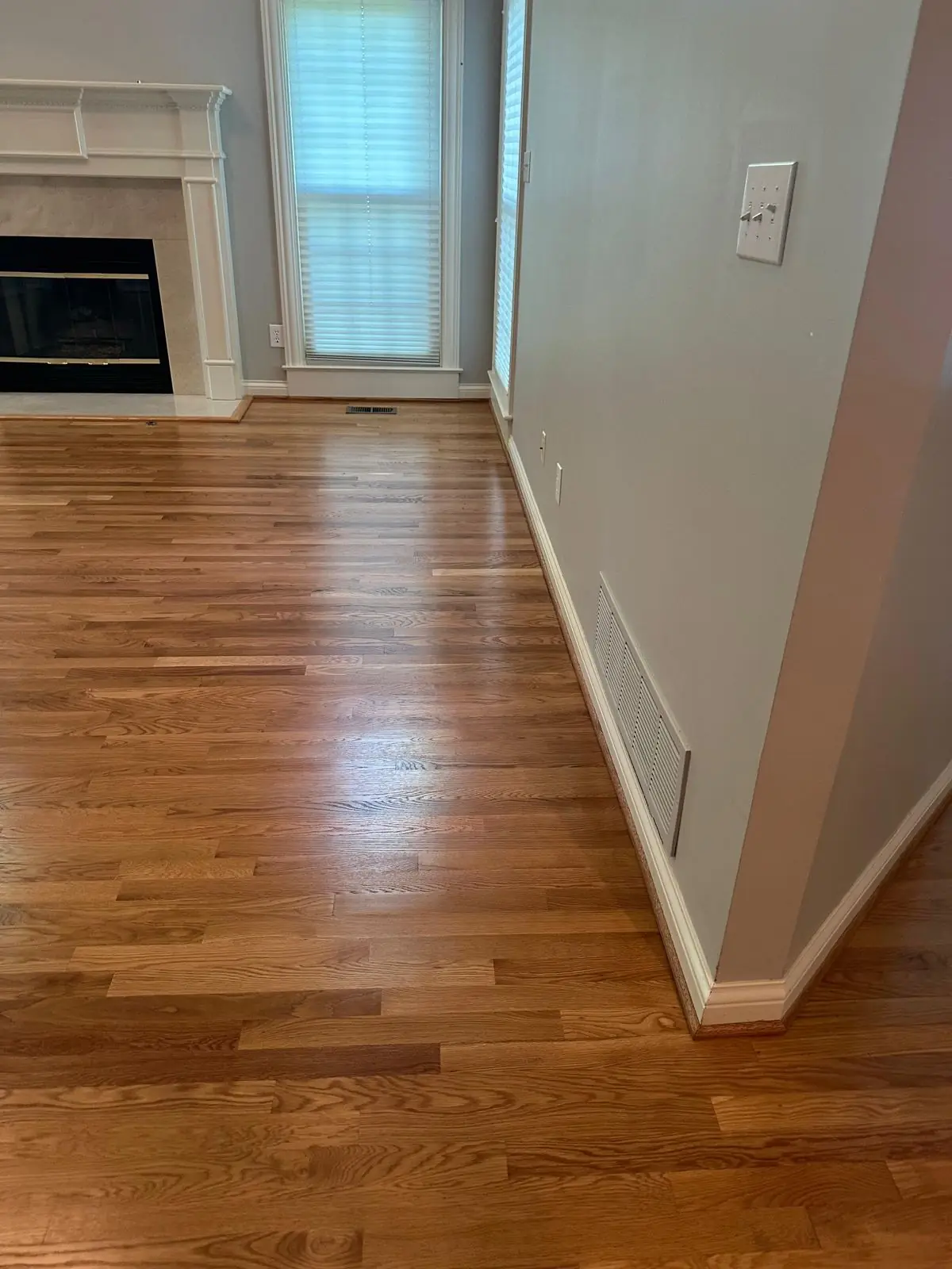 Wide-Plank Hardwood · Open Living