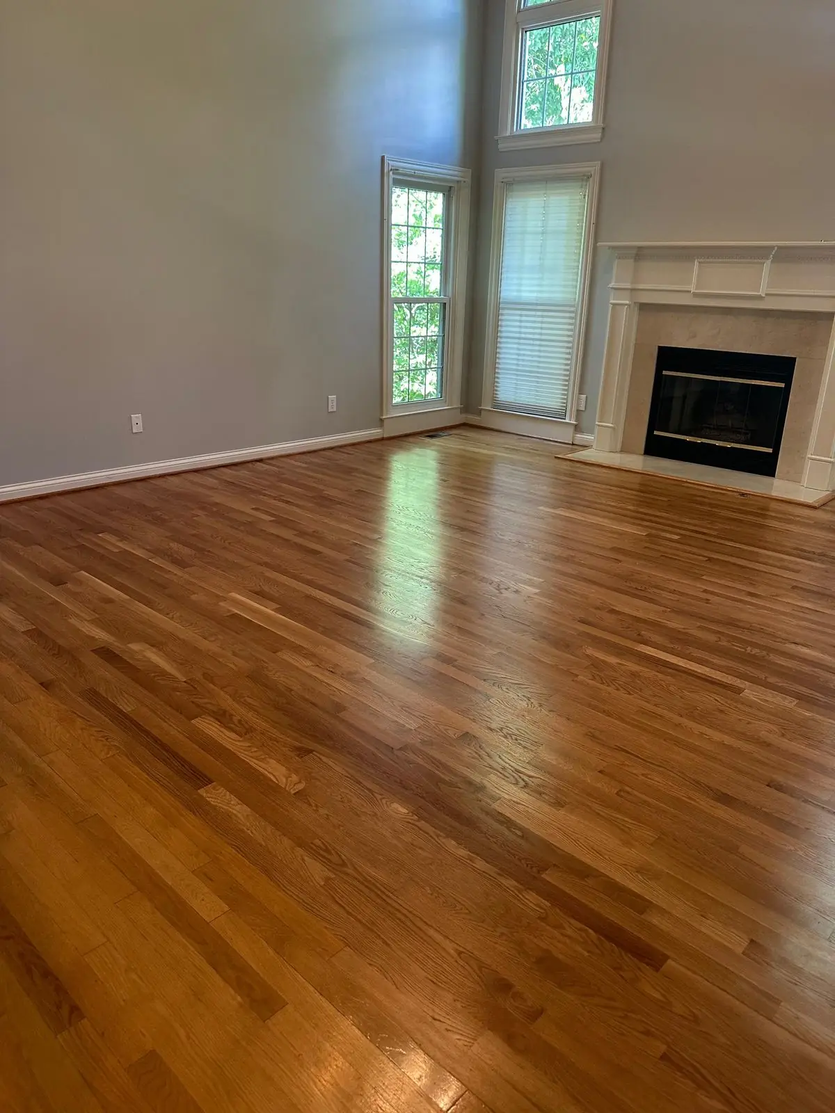 Natural Oak · Hallway & Bedrooms