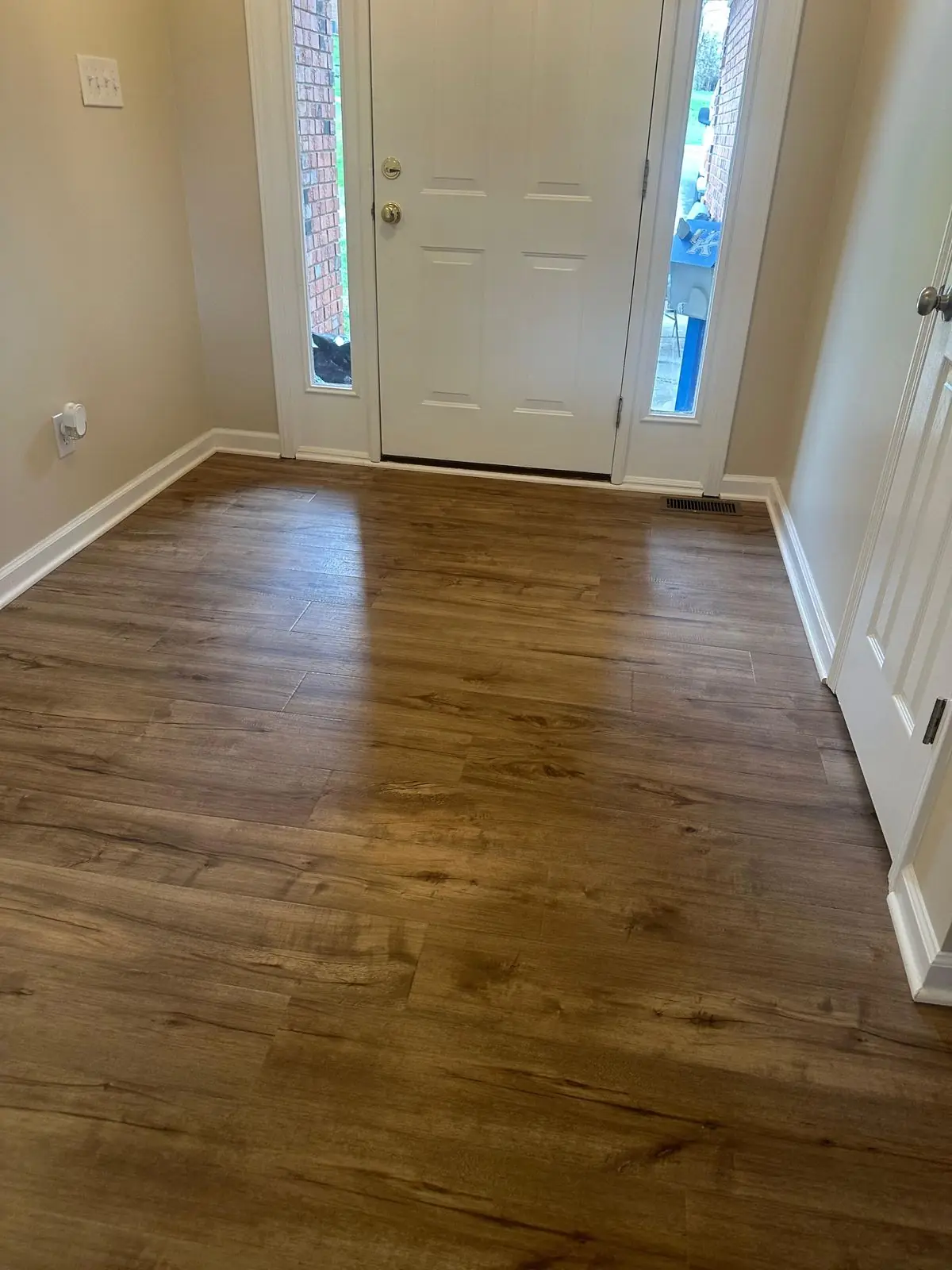 Waterproof LVP · Mudroom