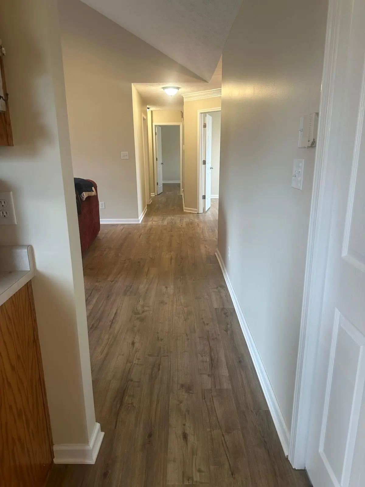 LVP Install · Townhome Build