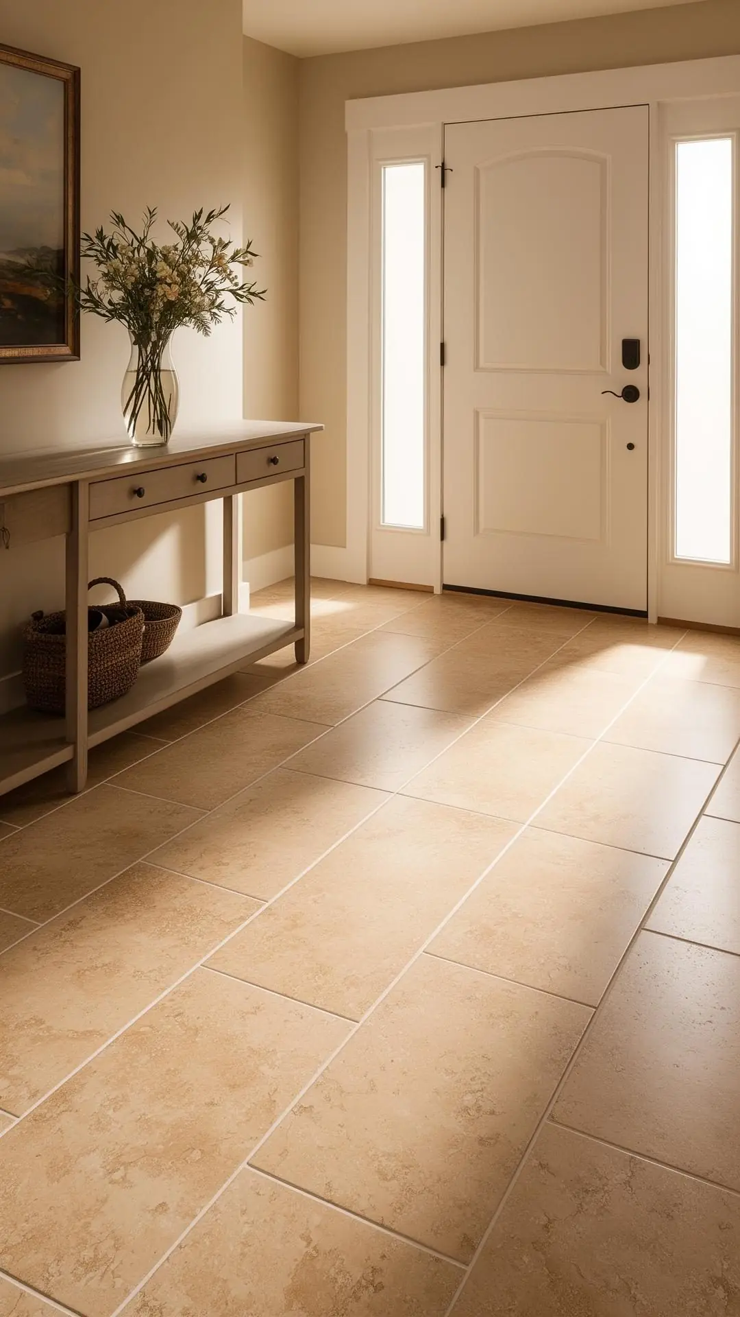 Tile flooring project in Denver