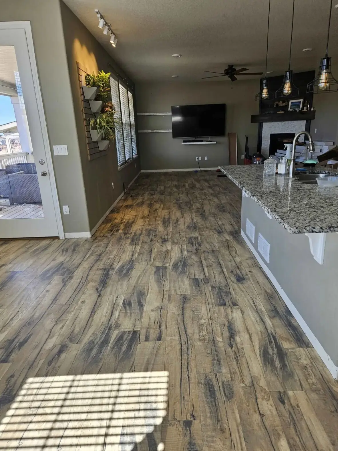 LVP flooring project in Denver