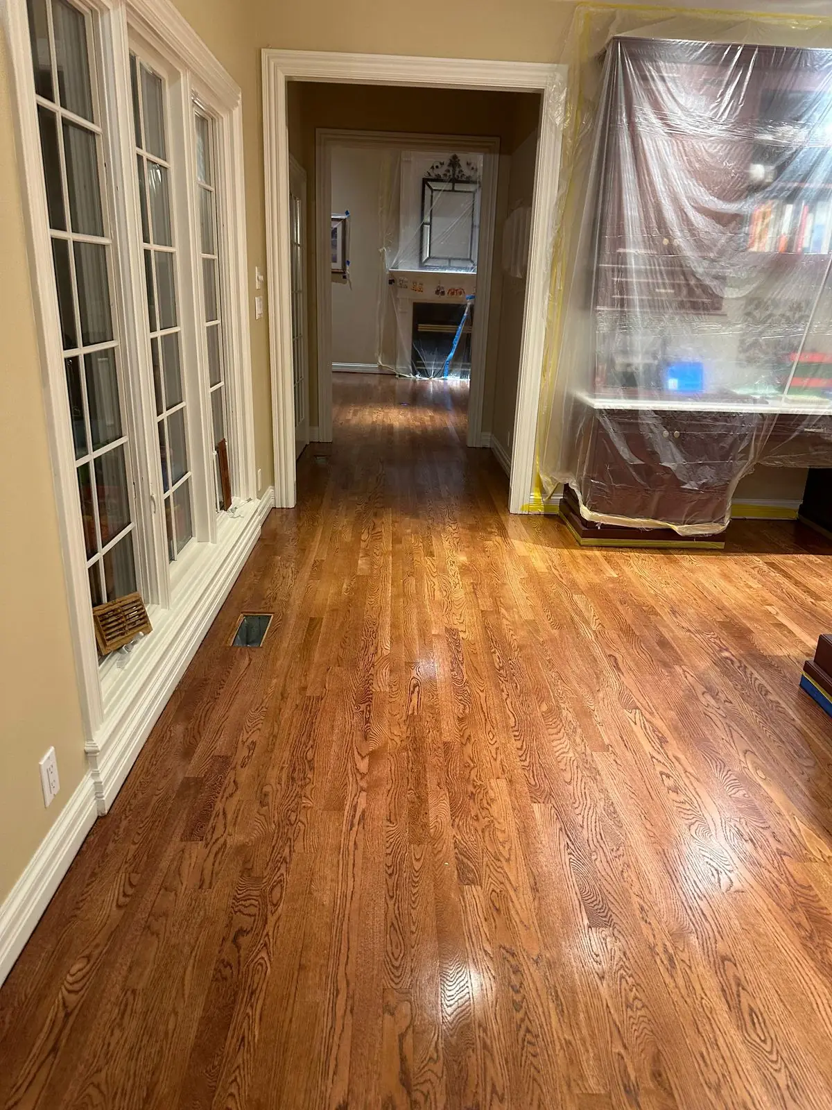 Restored Oak · Entry & Stairs