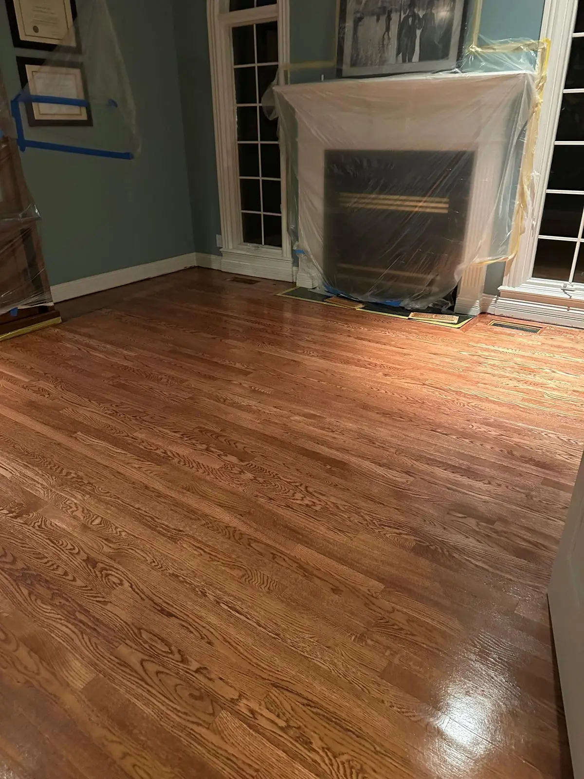 Refinished Hallway · Wash Park
